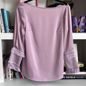 Stunning satin crepe blouse